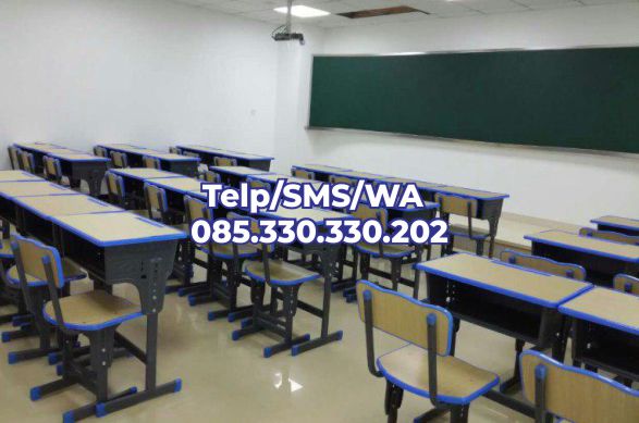meja belajar minimalis hpl